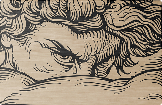 Metal Credit Cards Design - Fallen Angel