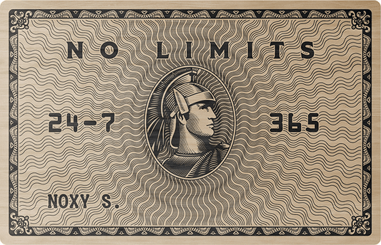 Metal Credit Cards Design - AMX No Limits