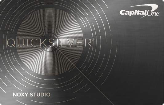 Metal Credit Cards Design - Capital One - Quicksilver