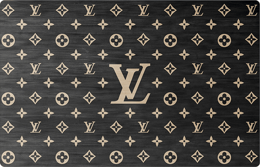 Metal Credit Cards Design - Louis Vuitton Pattern