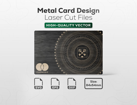 Metal Credit Cards Design - Gldmn Lmpe