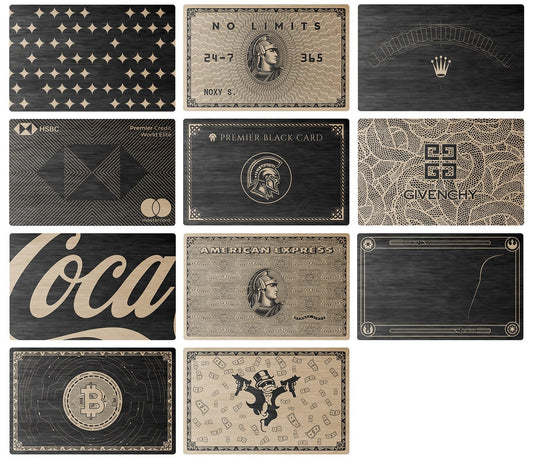 Metal Credit Cards Design - Creator Pack 20